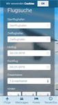 Mobile Screenshot of billigflieger.de
